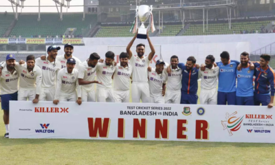India seal 2 0 series win with second Test triumph