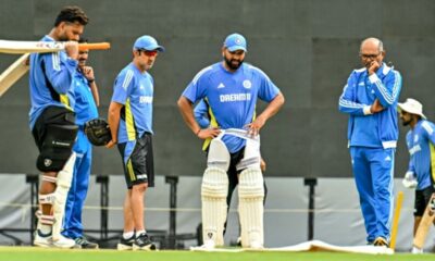 Rohit Gambhir pitch inspection Bengaluru
