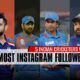 5 indian cricketers with most insta followers