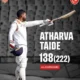 atharva taide scores brilliant century against jharkhand in v0 u92zbkrcq9fc1 1