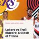 Lakers vs Trail Blazers