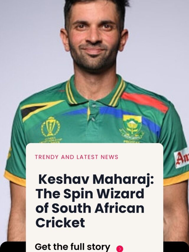 Keshav Maharaj: Spin Wizard of South African Cricket