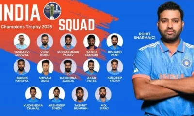 Champions Trophy 2025 India Squad