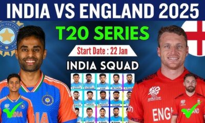 India vs England T20 2025