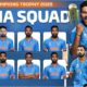 India squad for ICC Champions Trophy 2025